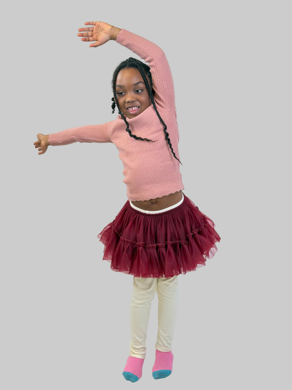 Tulle Skirt Leggings Set