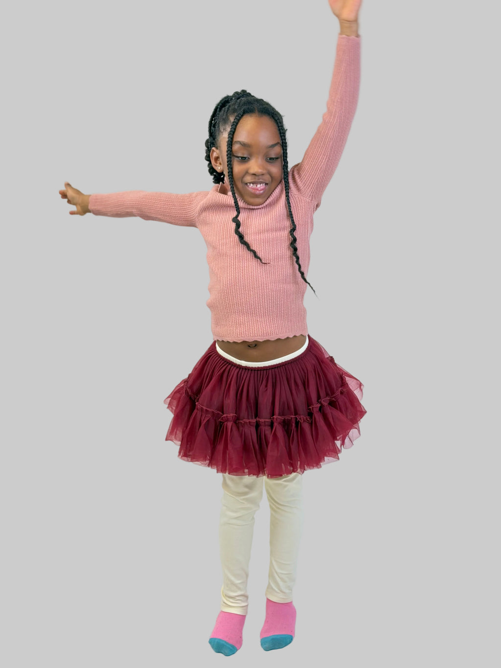 Tulle Skirt Leggings Set